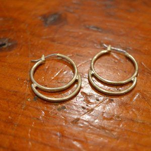 Gold Hoop Earrings